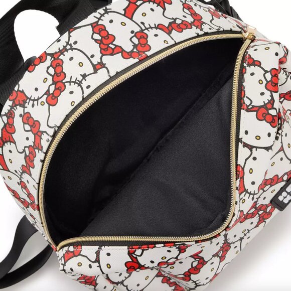 NWT Hello Kitty Print Mini Backpack - Picture 3 of 5